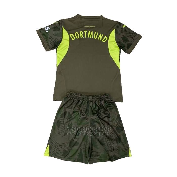Camiseta Borussia Dortmund Portero 1ª Nino 2024-2025